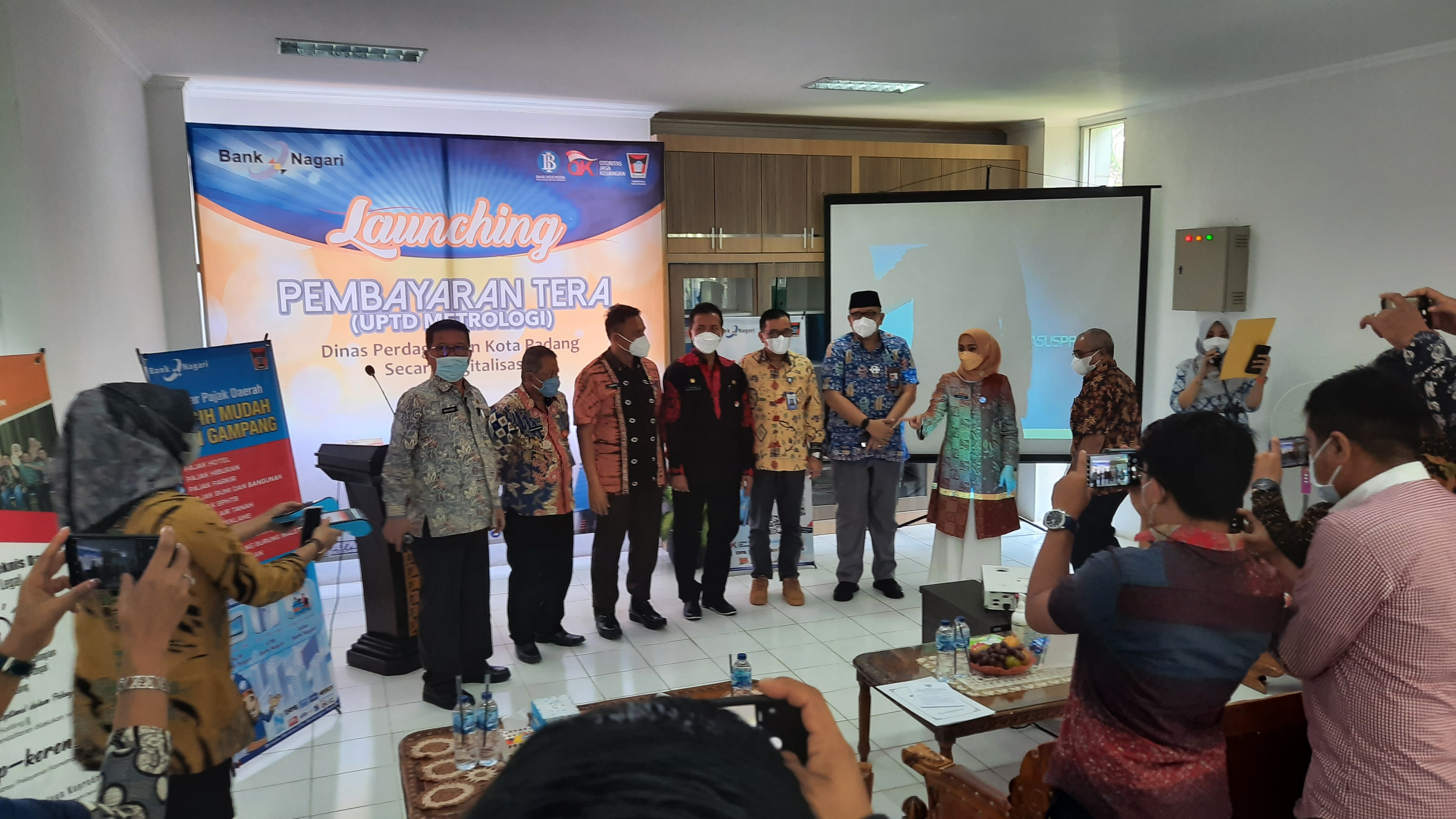 Pertama di Sumatera, Dinas Perdagangan Padang Launching Aplikasi TERA