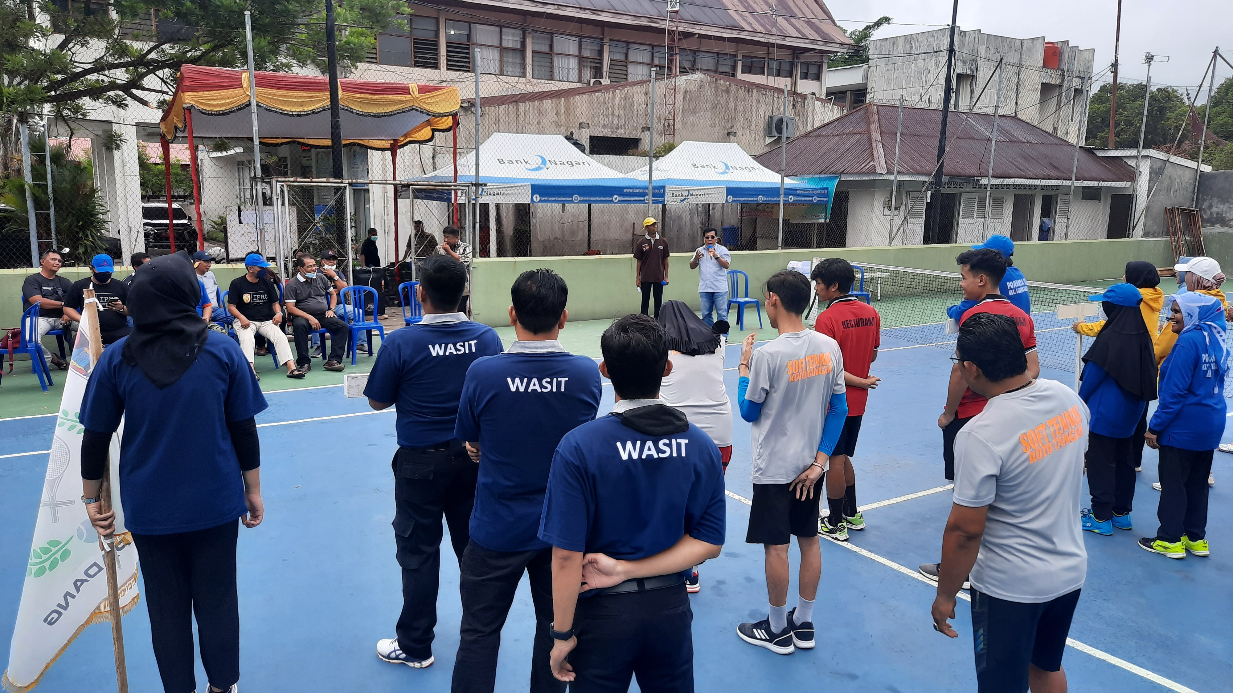 Porkota, Soft Tenis Dibuka Secara Resmi, Erizal: Ayo Kedepankan Sportivitas Yang Tinggi