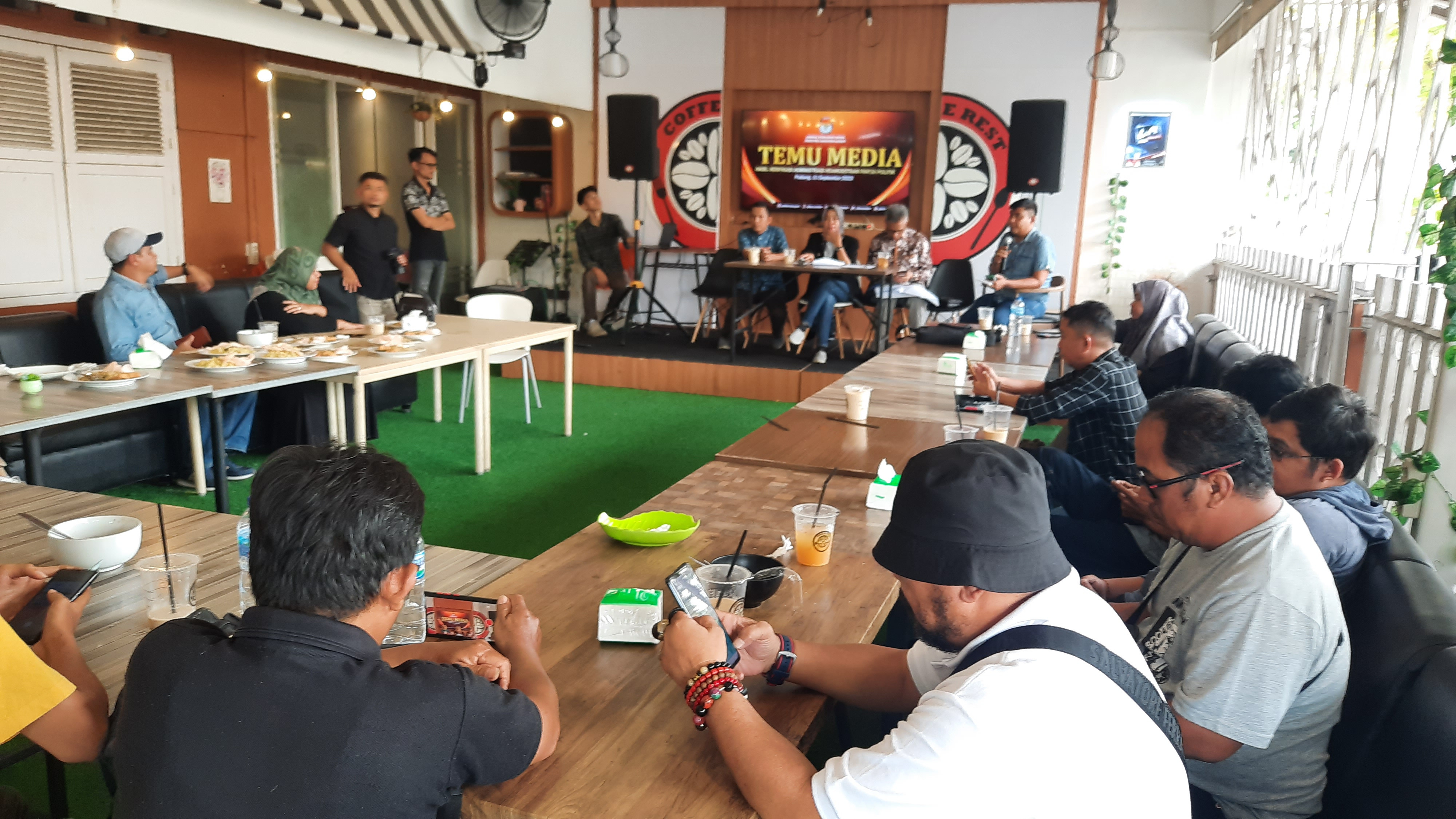 Ekspos Vermin KPU Sumbar "Temu Media"