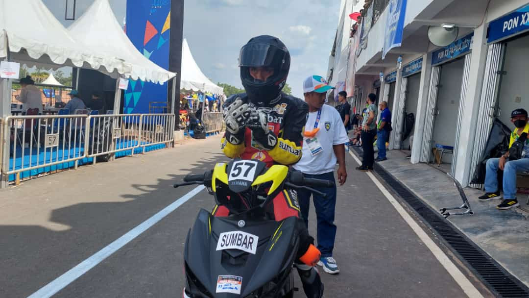 Balap motor Sumbar optimistis raih medali dari hasil kualifikasi PON Papua XX