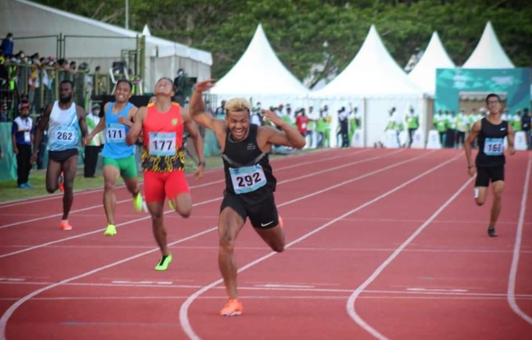 PON XX Papua - Raih Emas Nomor Dasa Lomba, Fauma Tasbihkan diri jadi "Manusia Terkuat" 