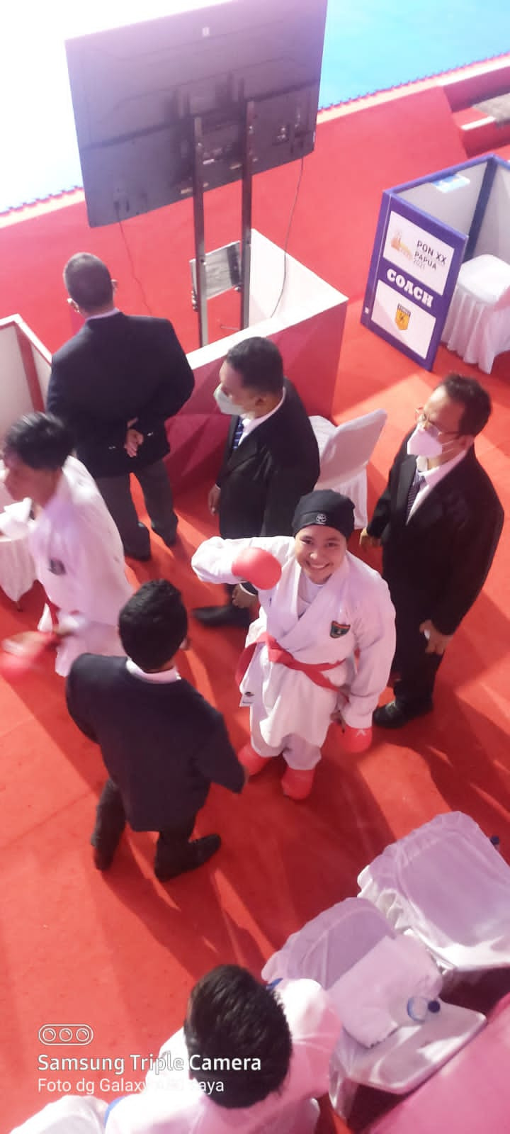 Kalah dari Karateka Tuan Rumah, Fadila Rahmi Sabet Medali Perak