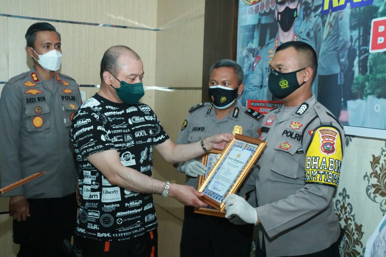 Kapolda Sumbar tinjau Vaksinasi Massal di Polres Pasaman 