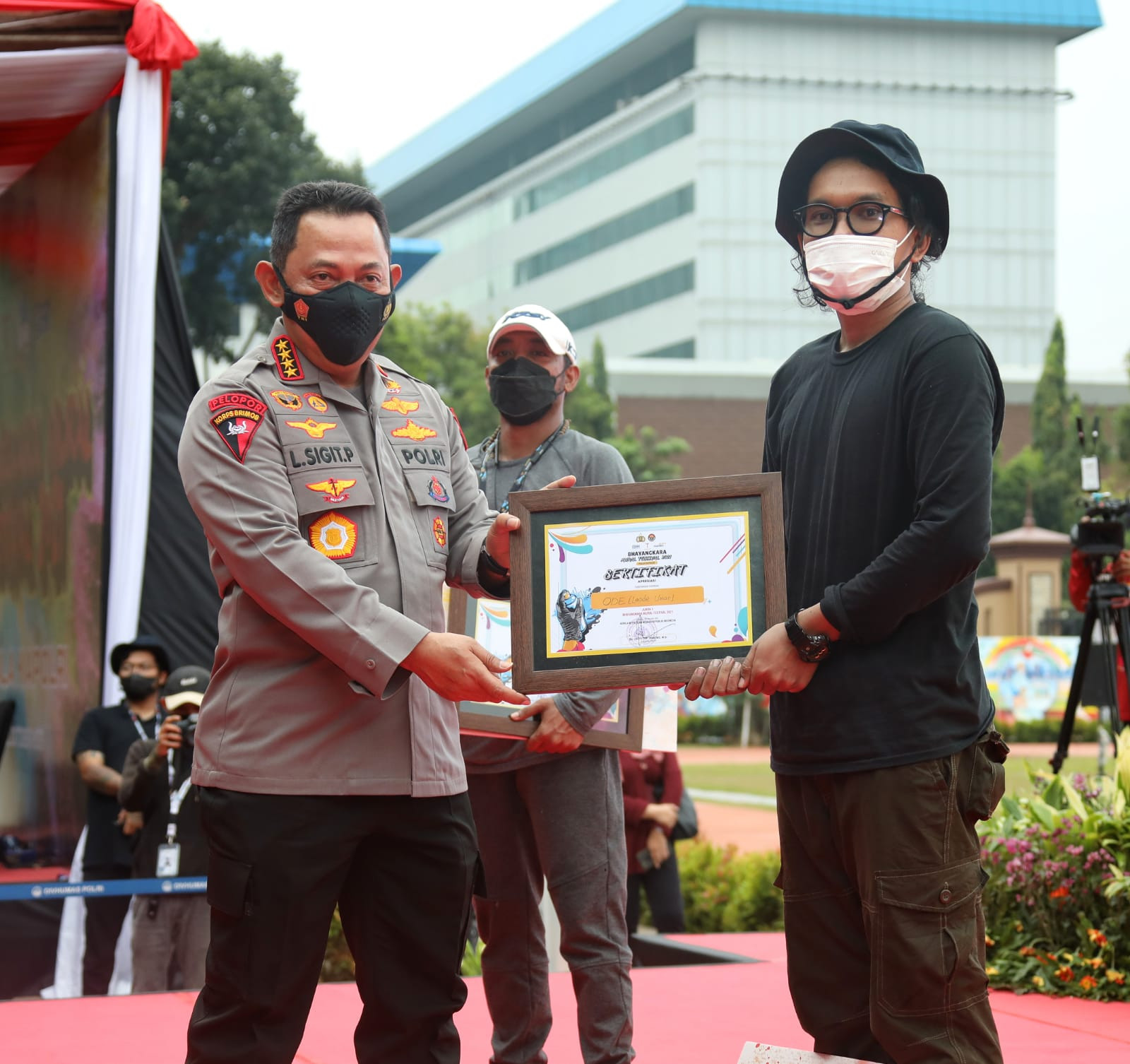 Gelar Festival Mural, Kapolri: Jaga Kami Jadi Polri Yang Lebih Baik