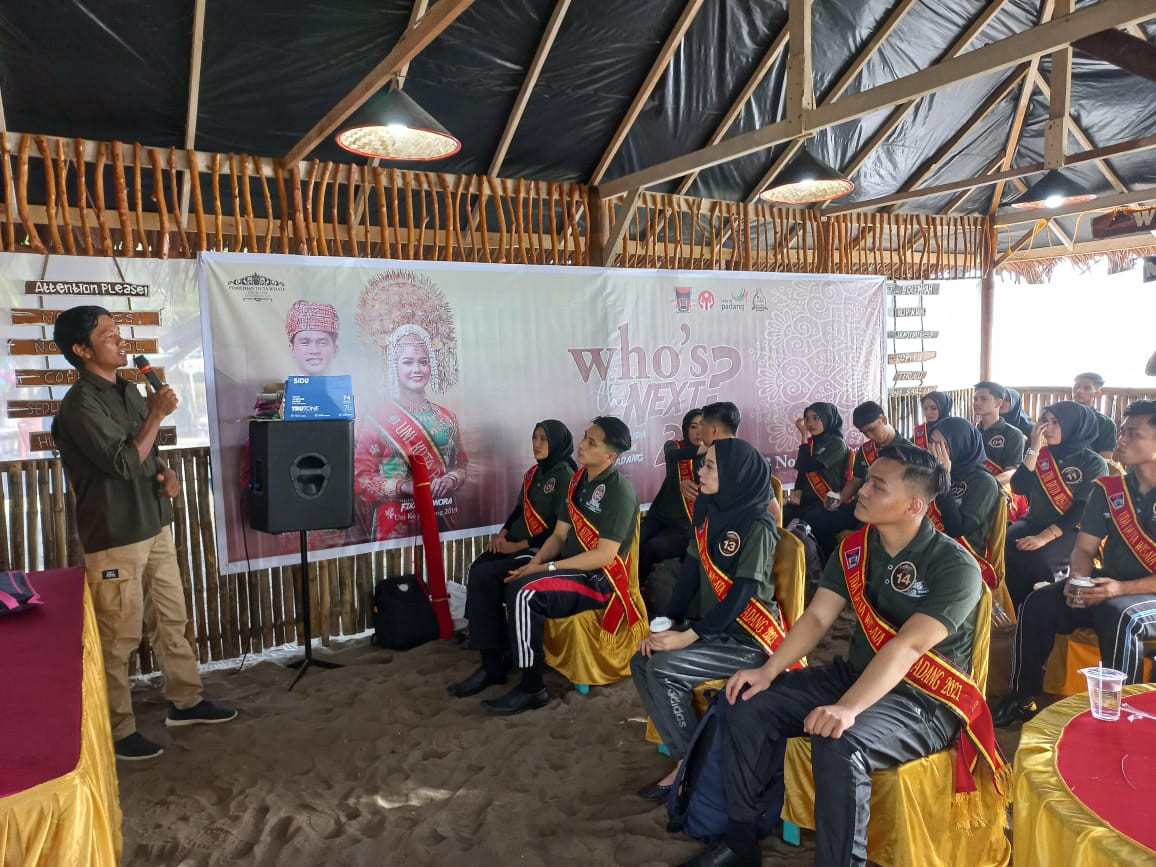 Pertama Kali,  Karantina Calon Duta Wisata Uda Uni Padang Berkonsep Outdoor