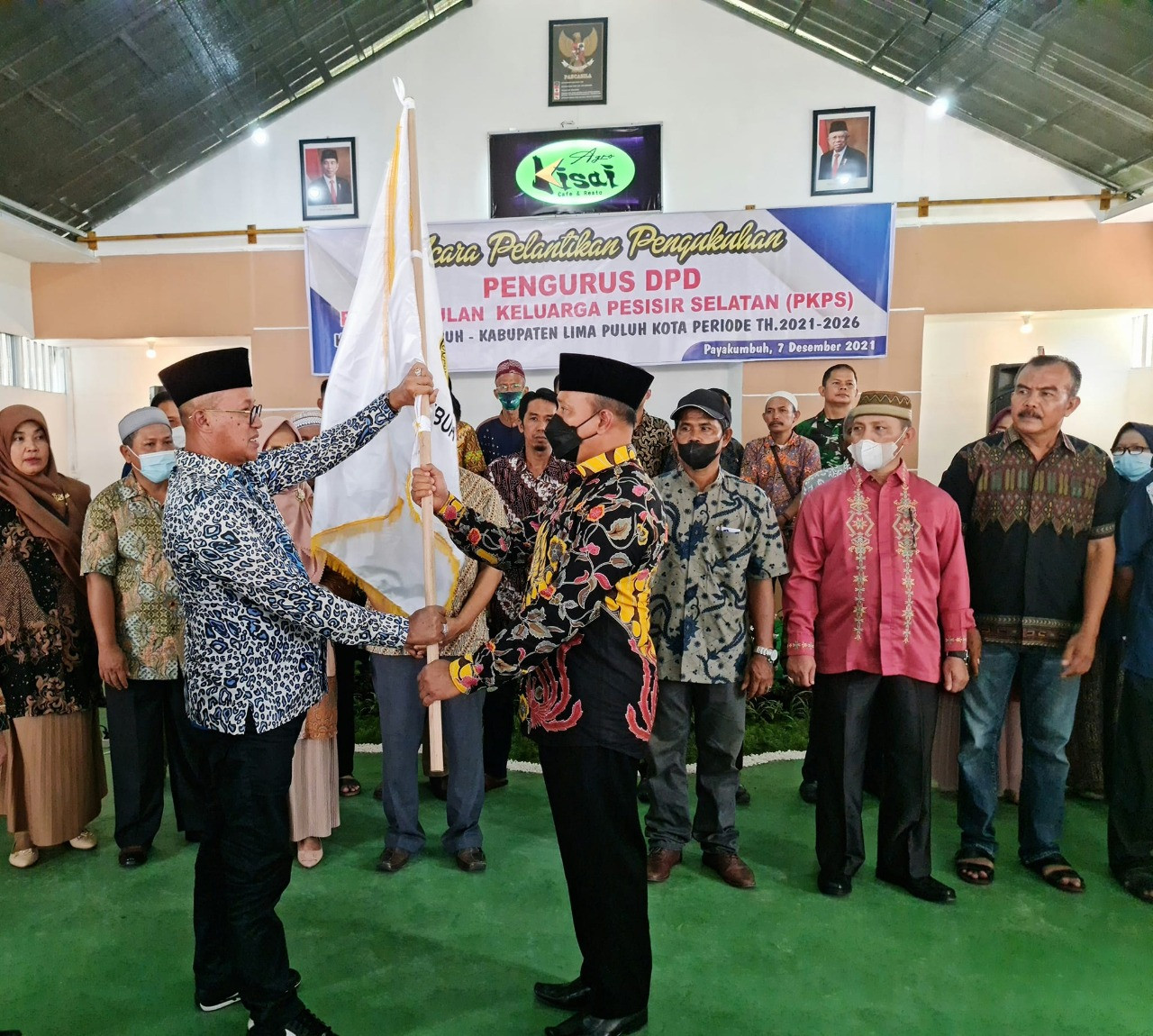 DPD PKPS 50 Kota dan Payakumbuh Dikukuhkan, Jajaran Pengurus Siap Semangati Kebersamaan