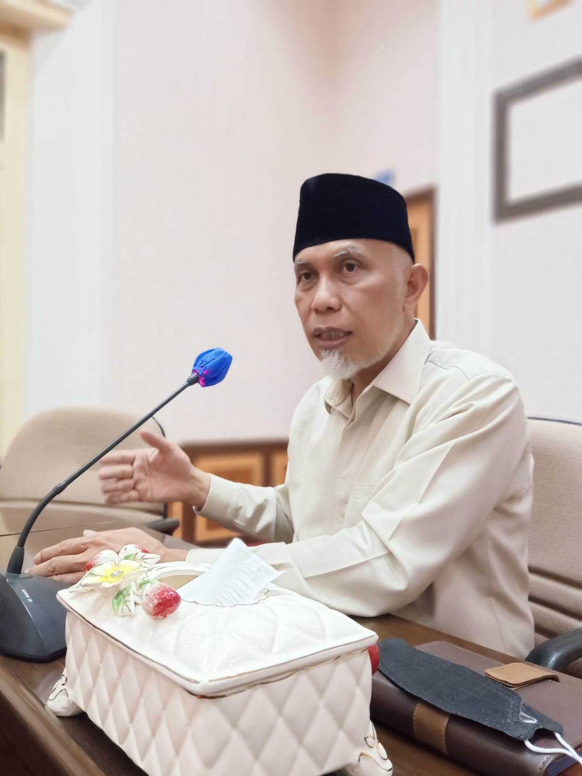 Prihatin Atas Bencana Erupsi Semeru, Gubernur Sumbar Siapkan 1 Ton Randang
