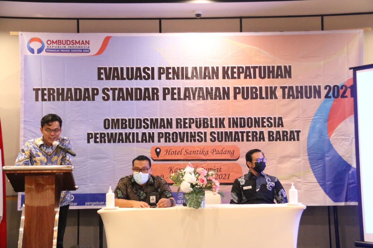 Ombudsman Sumbar Gelar Evaluasi Bersama Stakeholder