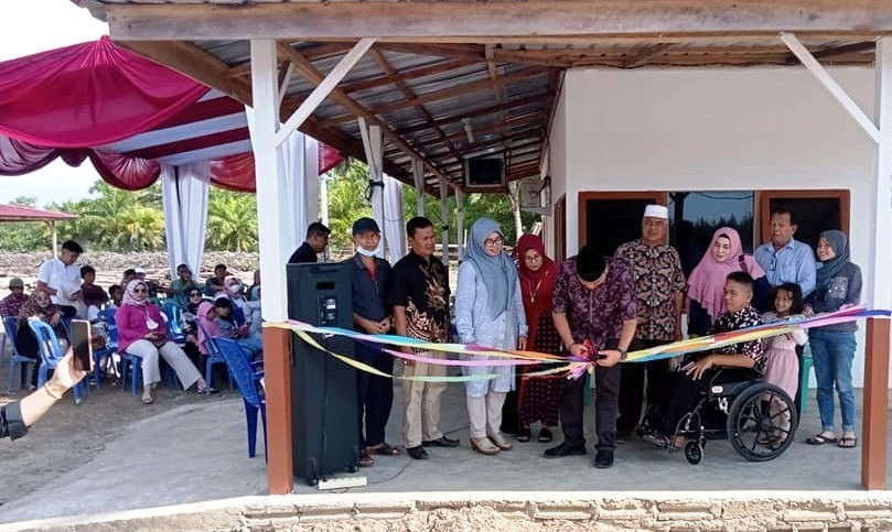 Zarfi Deson Didaulat Resmikan Tambak Udang PT Berkah di Pasir Lakitan