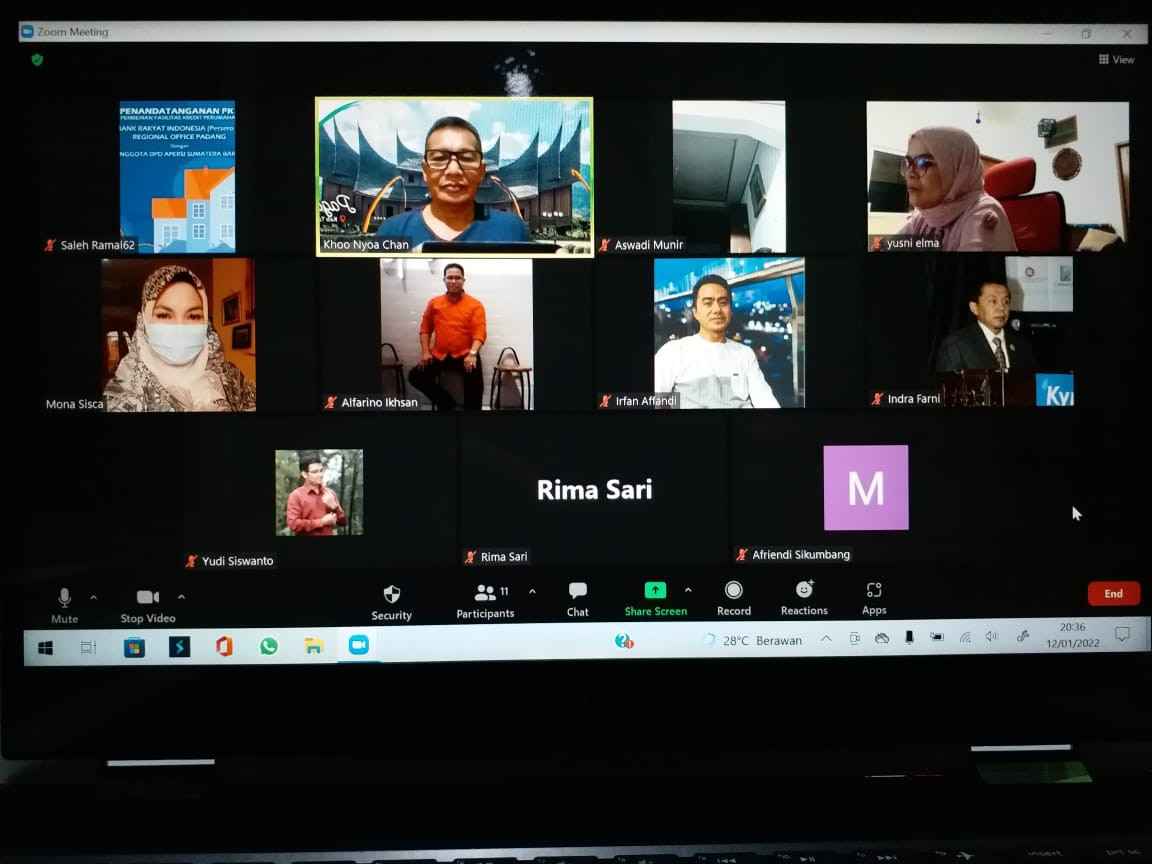 KADIN Sumbar Siapkan SUMBAR EXPO 2022