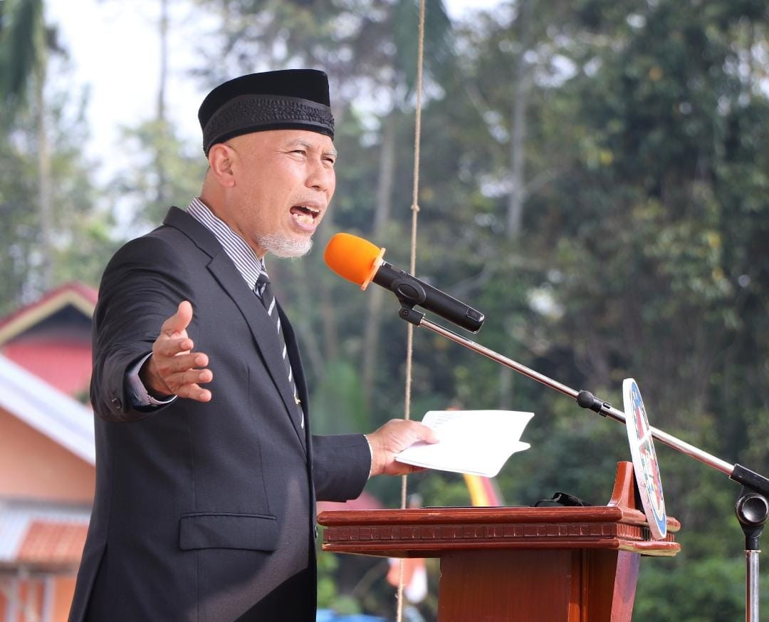 Gubernur Mahyeldi Pimpin Upacara Peringatan Peristiwa Situjuah