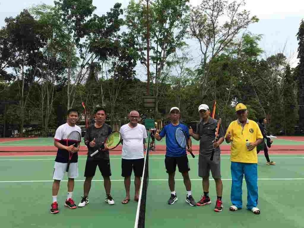Momentum Pelantikan Mendatang, Pengkab Pelti Tanah Datar Persembahkan Gelaran Tenis Eksekutif 