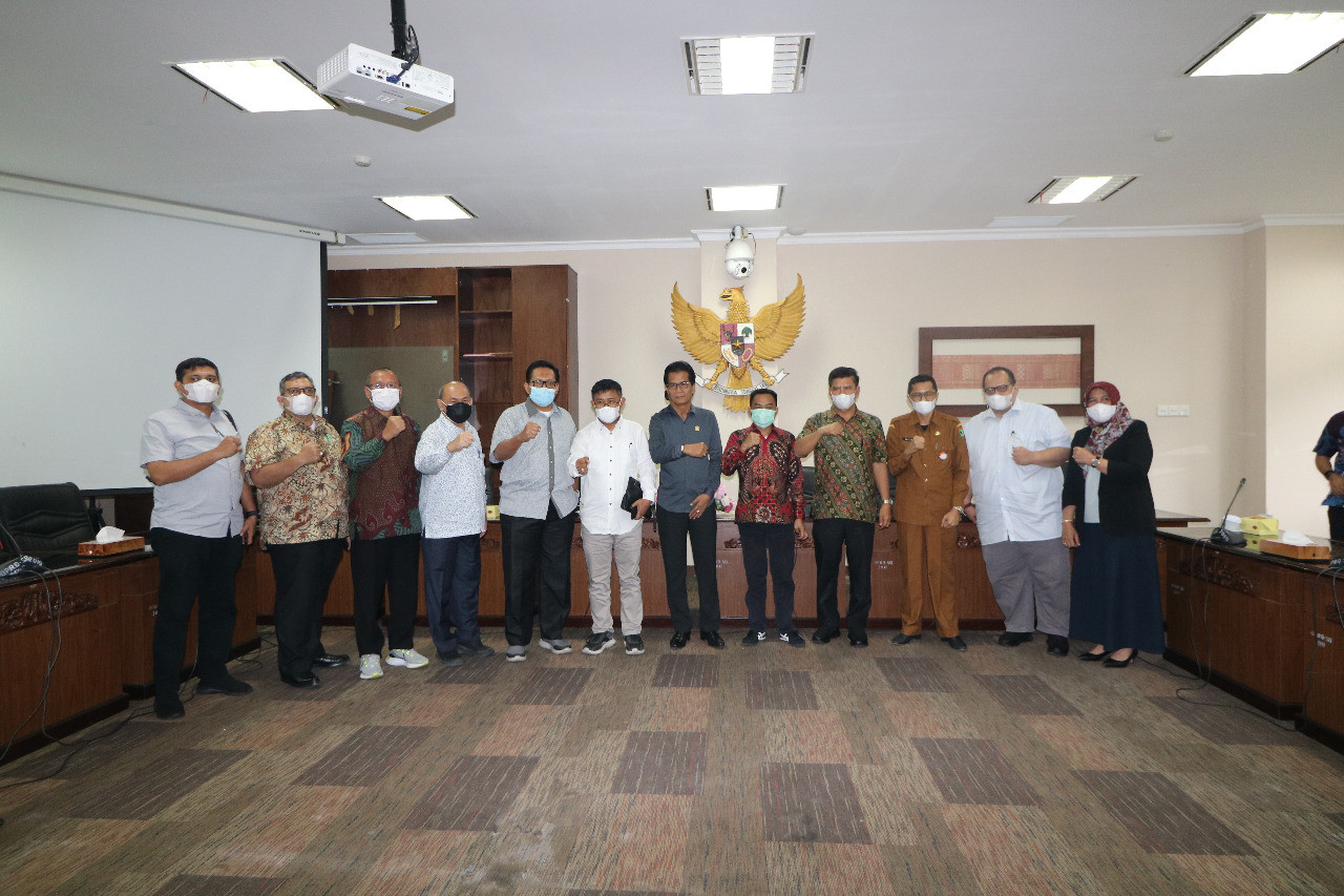 Terima Rombongan DPRD Sumut, Hidayat Tegaskan Sinergisitas