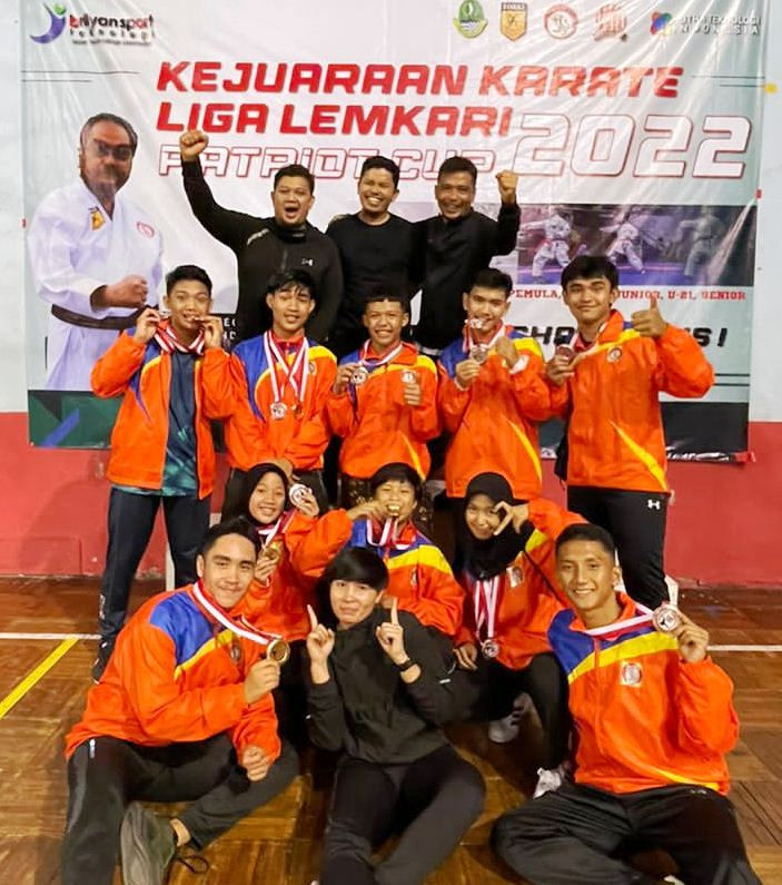 Karateka Lemkari Sumbar Berjaya pada Liga Lemkari I