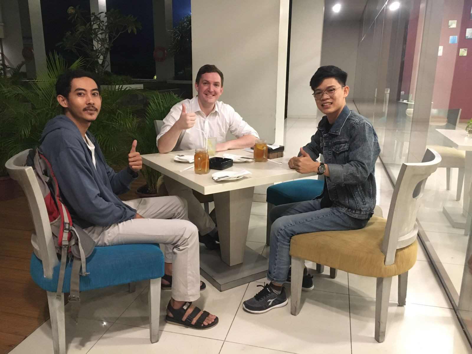 Asisten II Kedubes Australia Bertemu Peneliti Spektrum