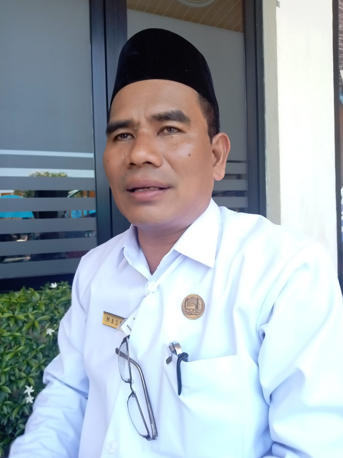 Masdan Usulkan Pembangunan MAN, Saat Kunker Kakanwil Kemenang Sumbar di Tua Pejat 