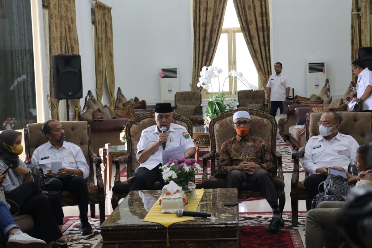 Gubernur Mahyeldi Sebut Akan Jadi Yang Terdepan Lawan Radikalisme di Sumbar