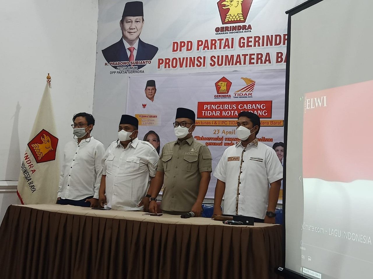 Puluhan Pemuda Tunas Indonesia Raya   Se-Sumatera Barat Ikuti Pelatihan Kader 