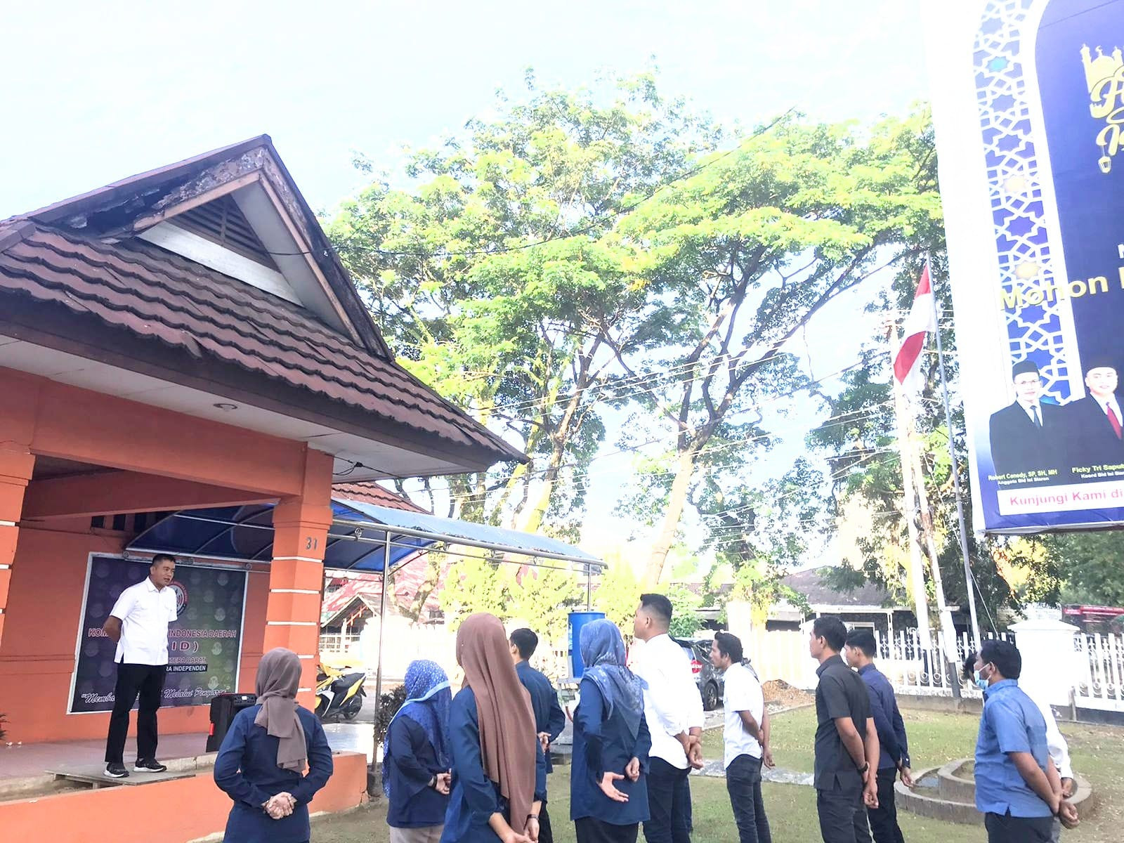 Ficky, Budayakan disiplin dalam kehidupan sehari hari.