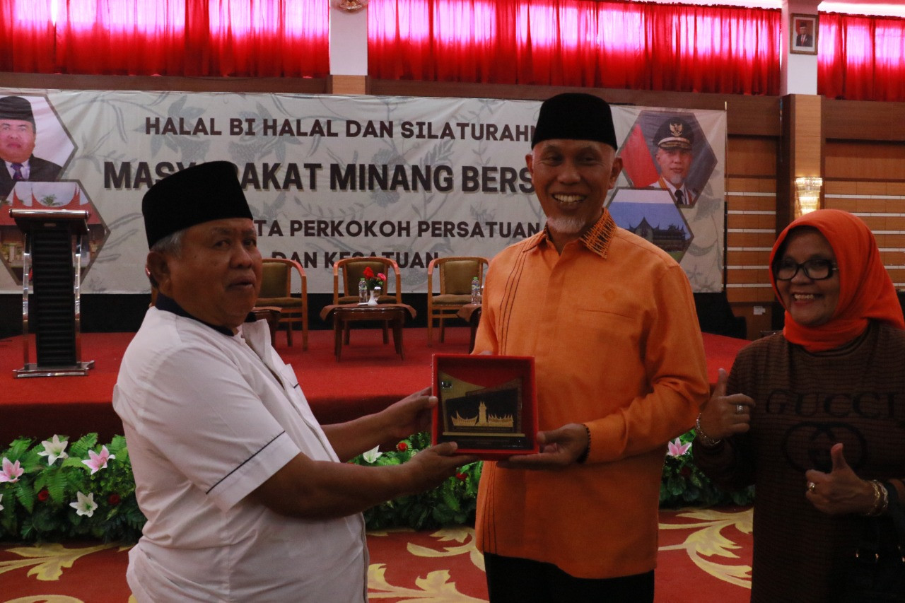 Ikatan Minang Bersatu Gelar Halal bi Balal, Gubernur Sumbar Himbau Perkokoh Persatuan Bangun Nagari