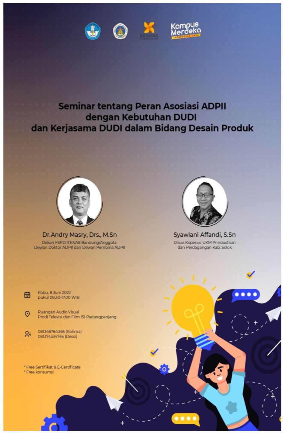 Dukung Pasar Industri, APDII Gelar Seminar Tentang Desain Produk