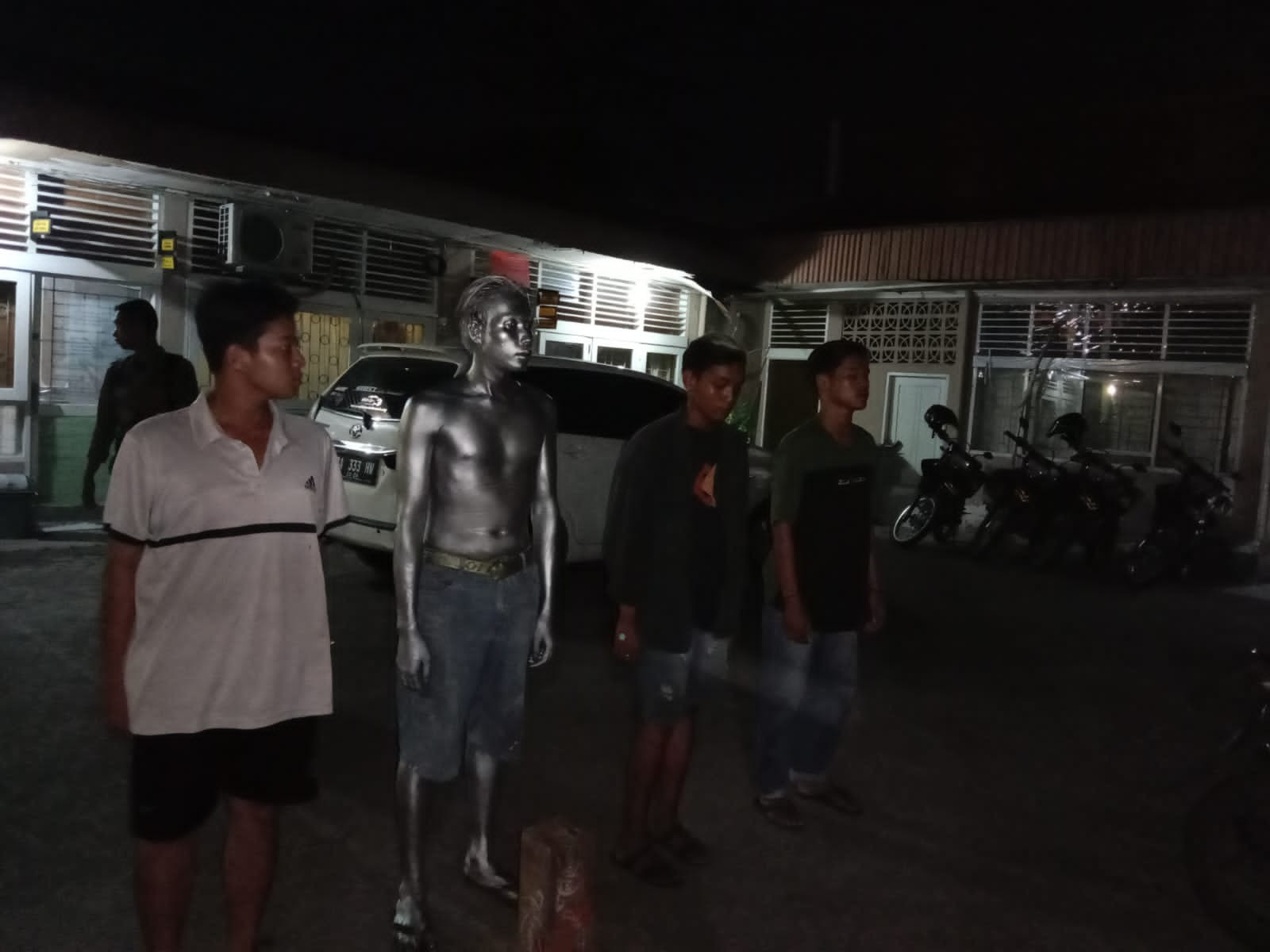 Kembali Pak Ogah dan Manusia Silver Diamankan Sat pol PP Padang 