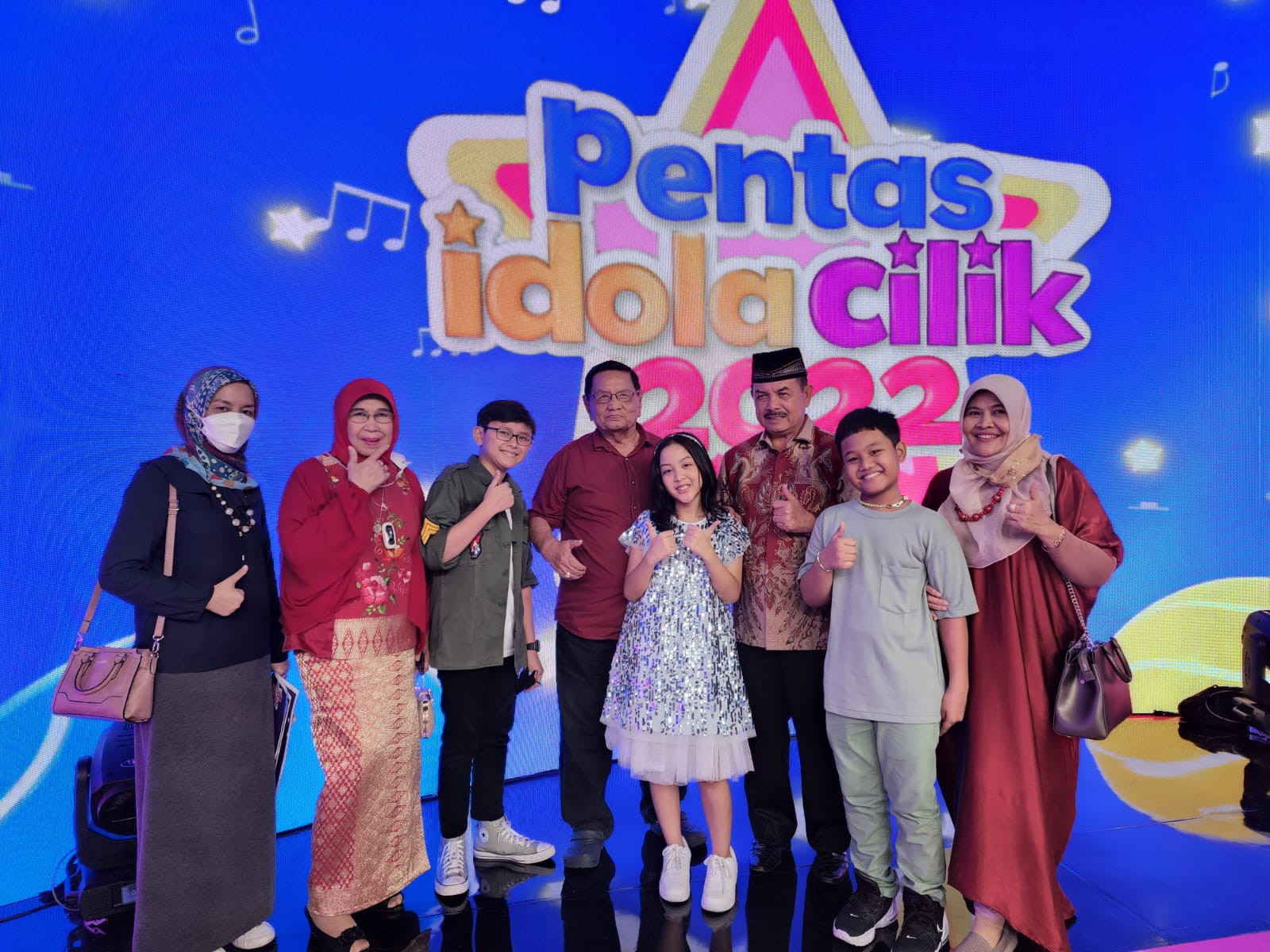 Gadis Minang Masuk Babak 7 Besar Idola Cilik 2022