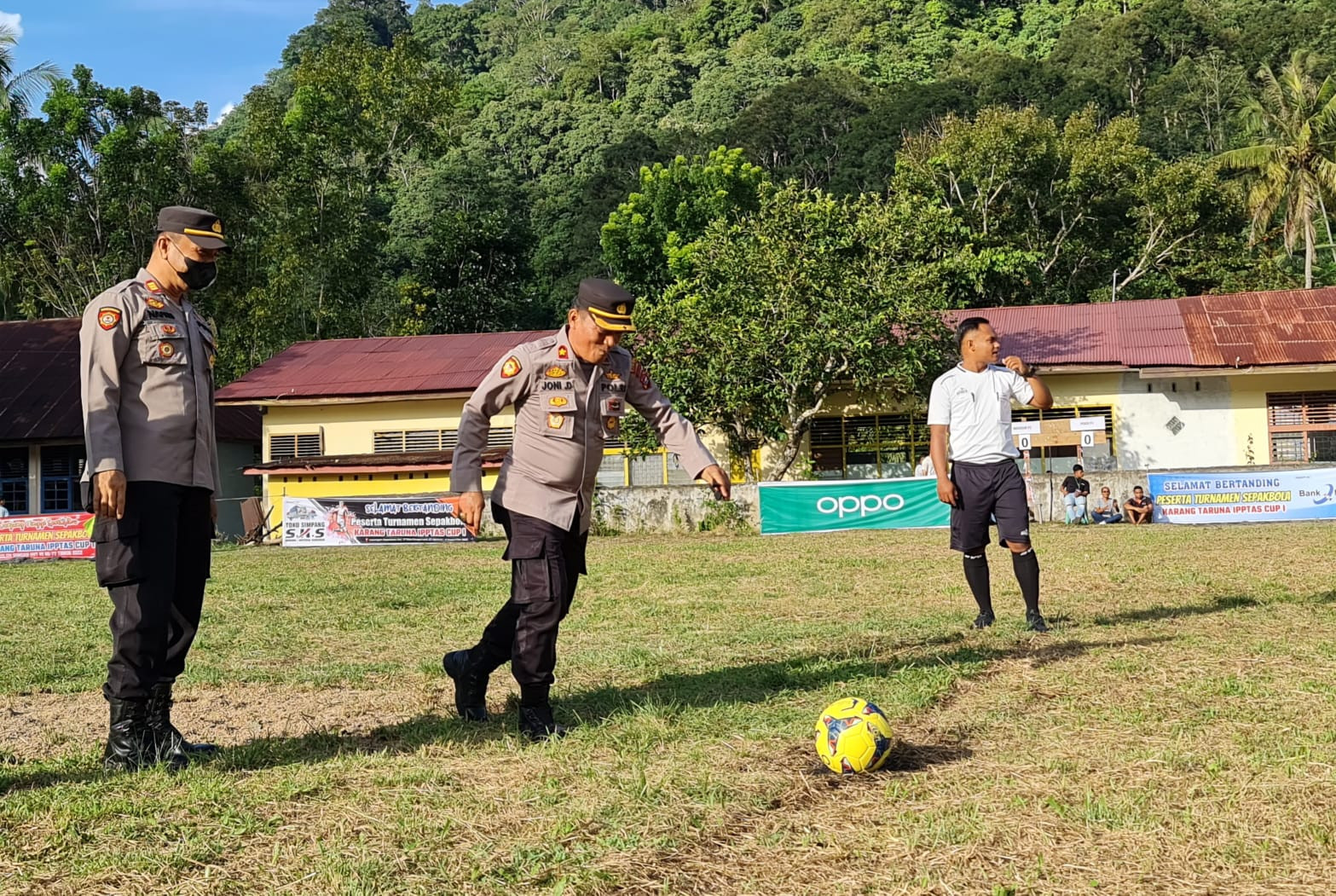 Turnamen Sepakbola IPPTAS CUP I dibuka WakaPolres Solok Kota