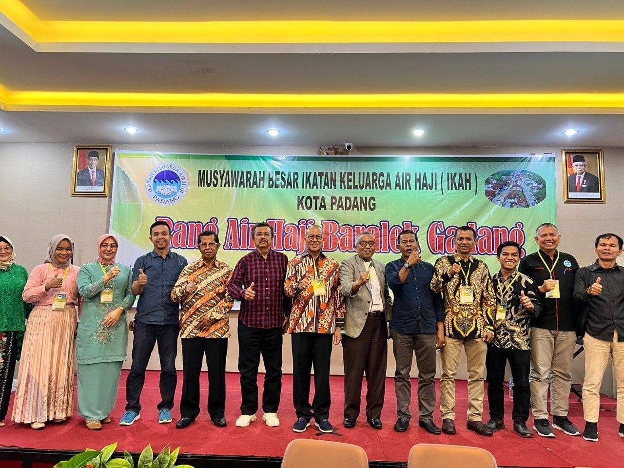 Budi Syukur Kembali Pimpin IKAH Kota Padang 2022-2027