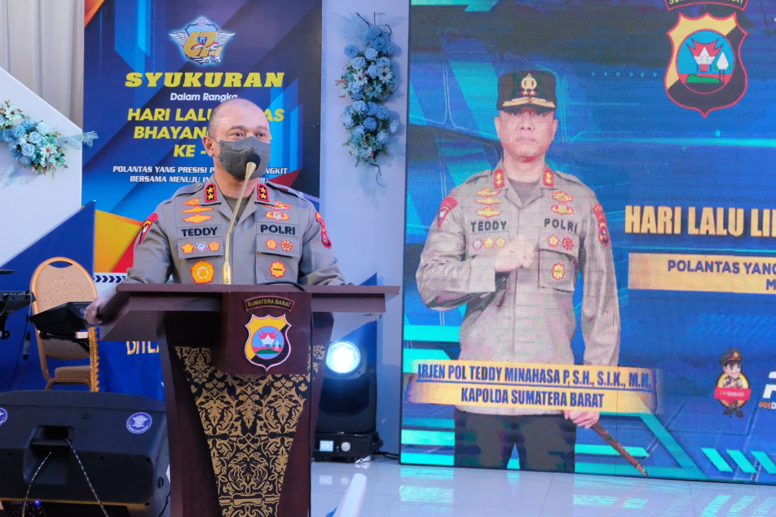 Kapolda Sumbar: Jajaran Lalu Lintas Adalah Miniatur Tugas Pokok Polri 