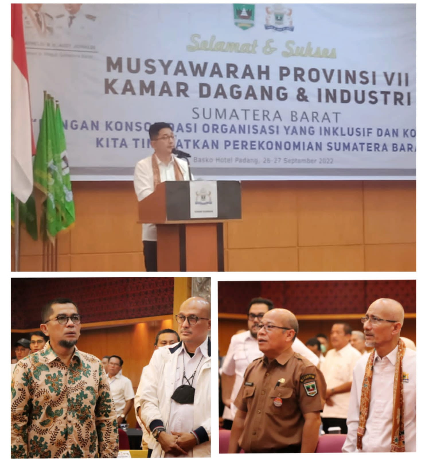 Ketum KADIN Indonesia: Musprov VII KADIN Sumbar Pilih yang Terbaik 