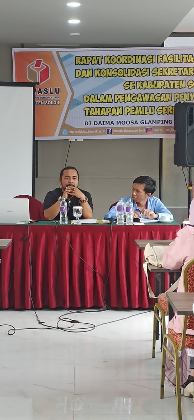 Toaik Tebar Virus Keterbukaan Informasi Publik ke Panwascam se Kabupaten Solok