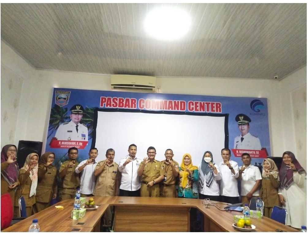 Tim Verfak KI Sumbar Kunjungi Pasbar 