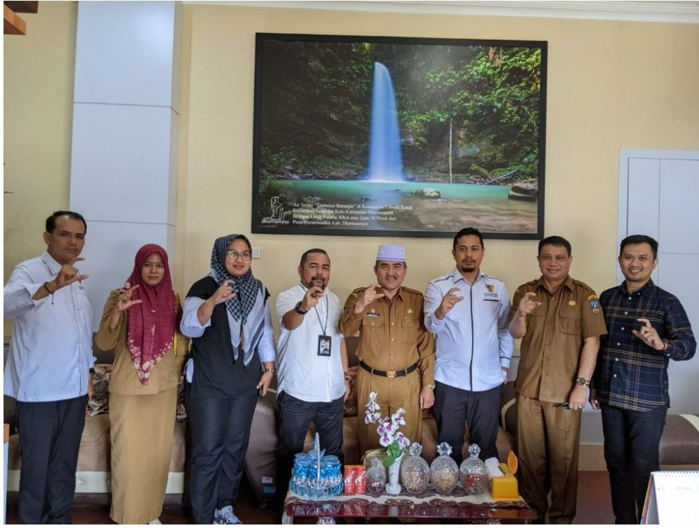Verfak ke Dhamasraya, Tim Monev dilepas Sekda