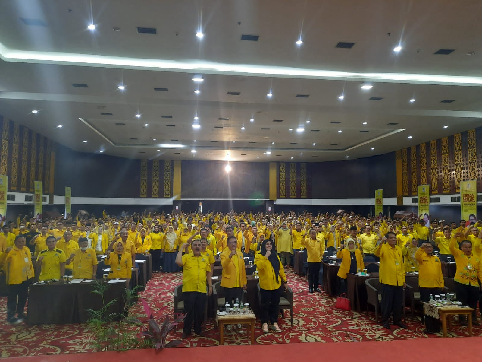 Siap Menang di Pemilu 2024, Golkar Sumbar Beri Pembekalan Fungsionaris Partai