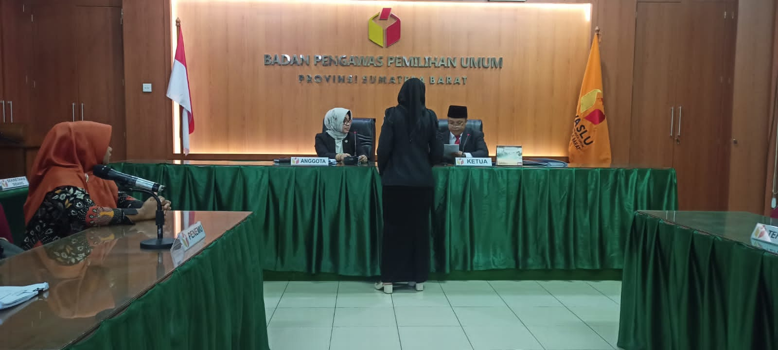 Terlapor Dugaan Pelanggaran Administrasi Tidak Hadir Sidang Ditunda 