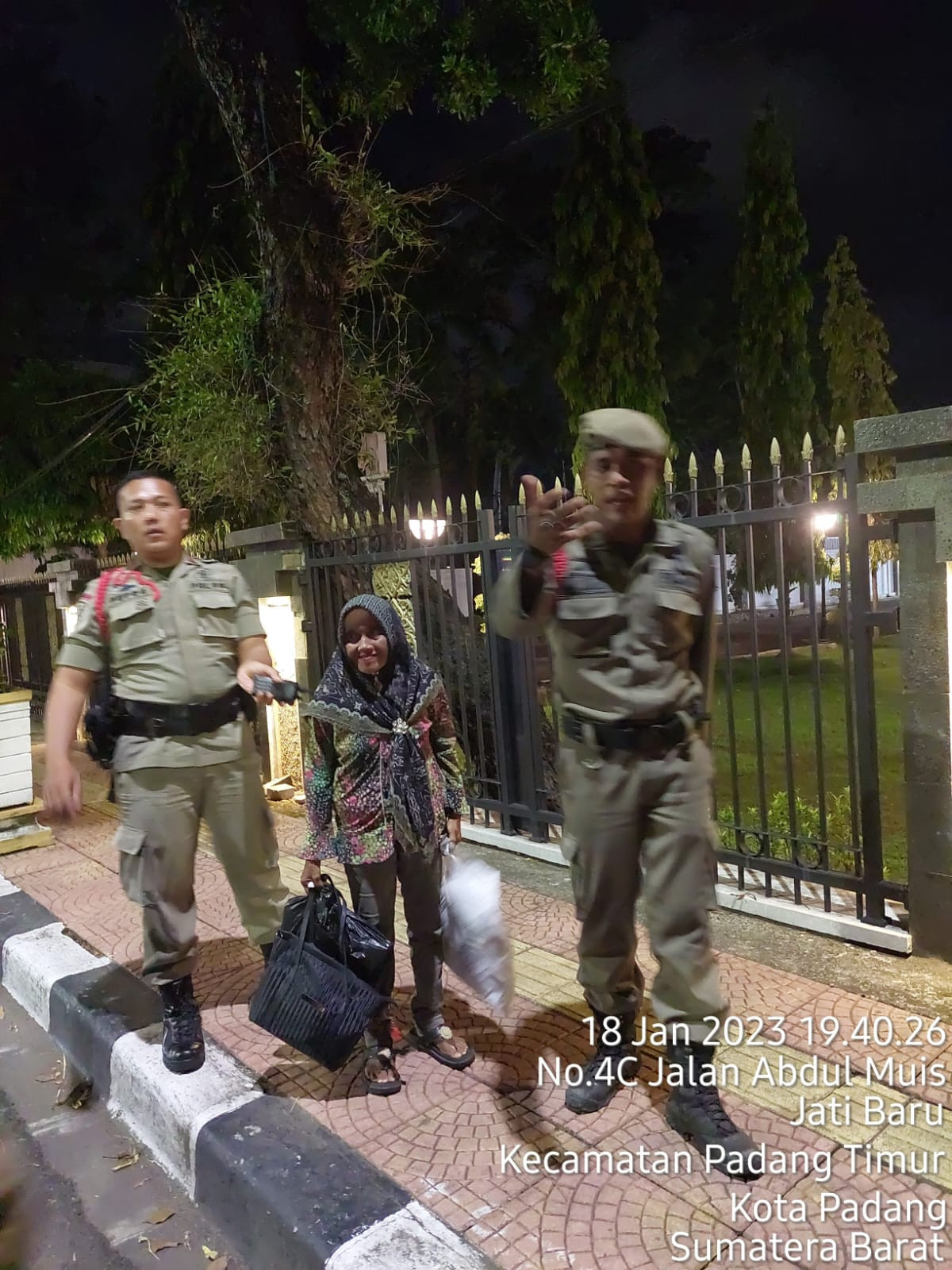 Tujuh orang Pengemis di Tertibkan Satpol PP Kota Padang