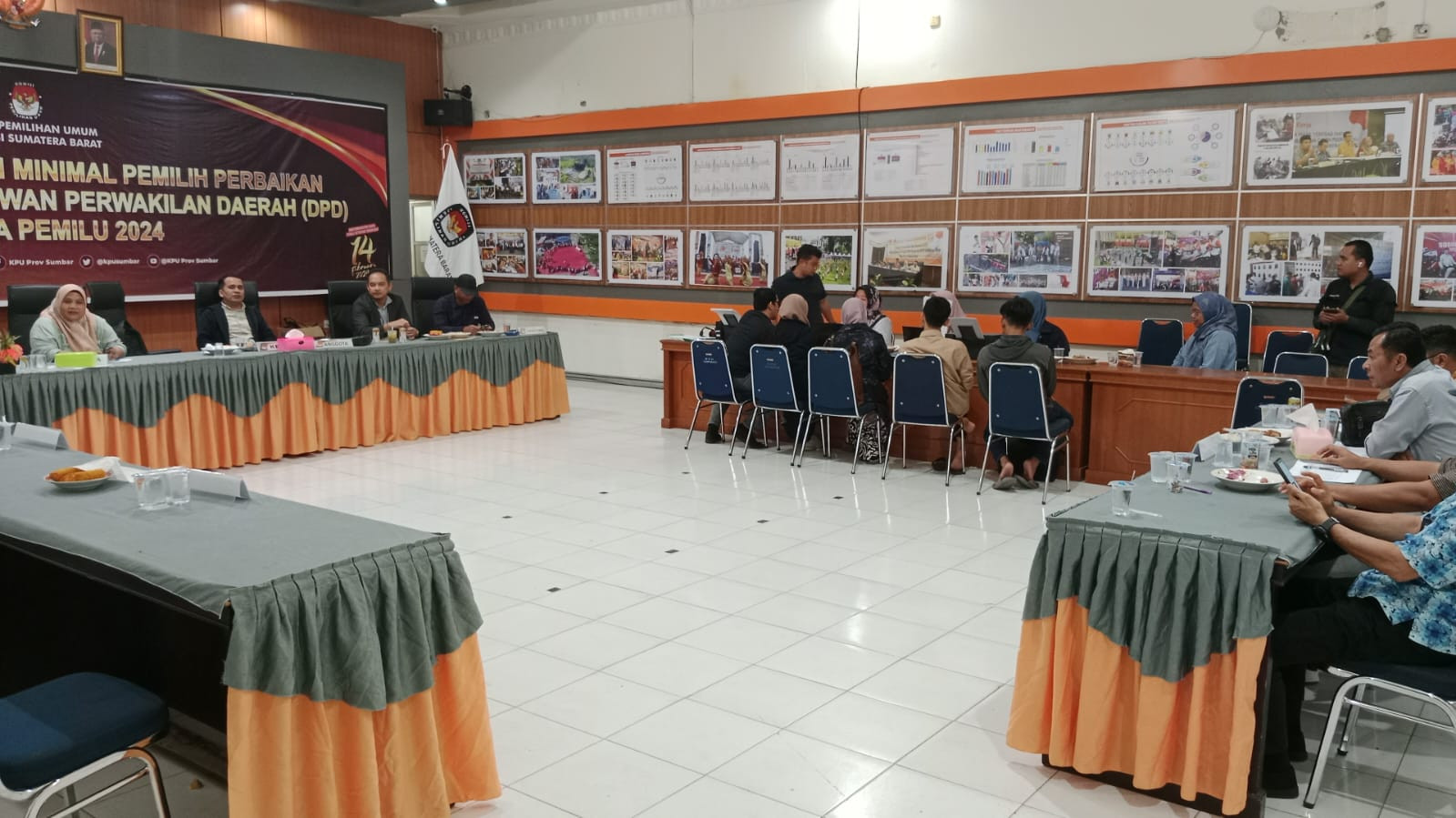 KPU Sumbar Beri Perpanjangan Waktu 2X24 Jam untuk Bakal Calon DPD RI