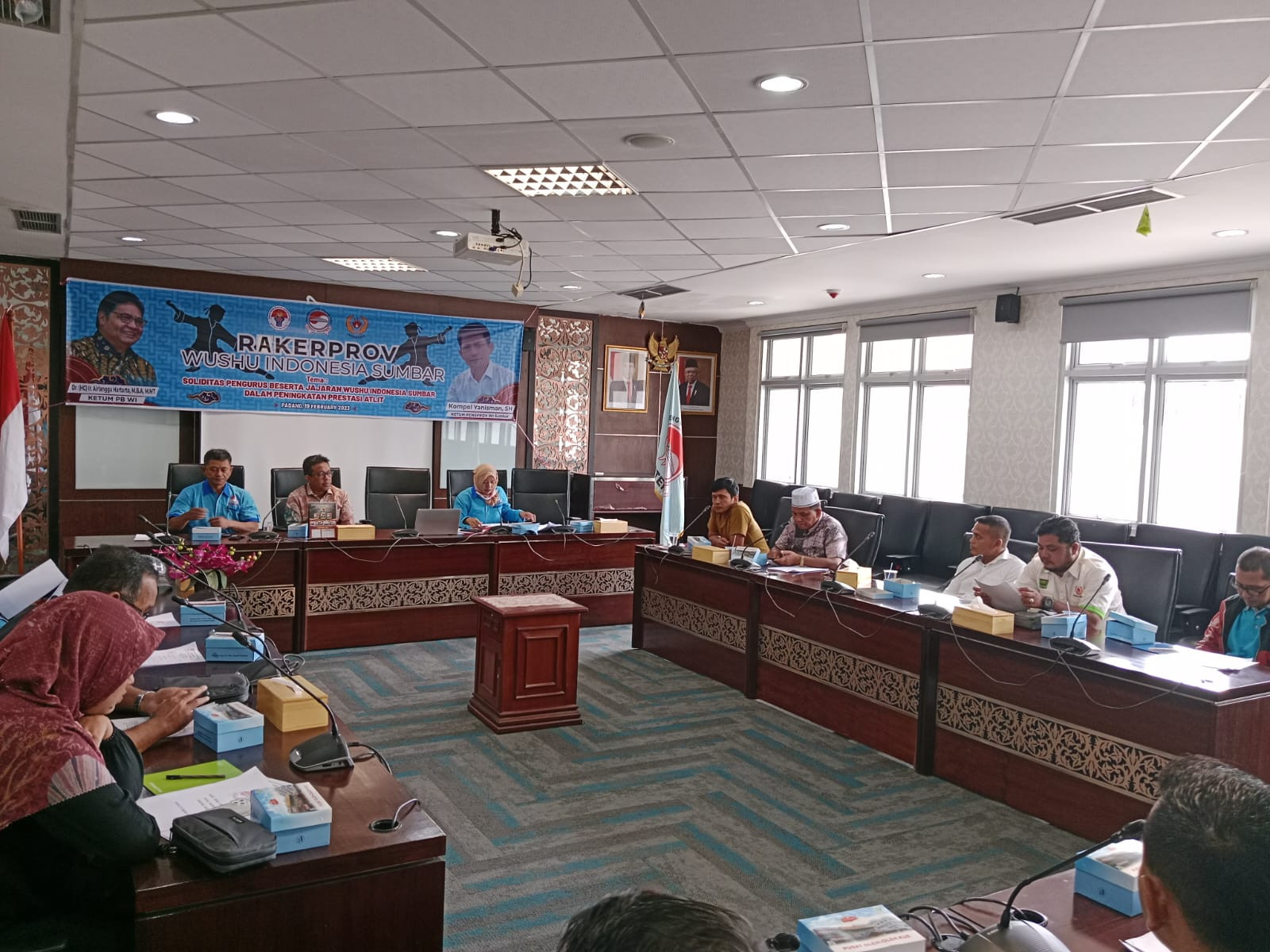 WI Laksanakan Reker Sekaligus Audinesi dengan Anggota DPRD Sumbar Hj.Aida