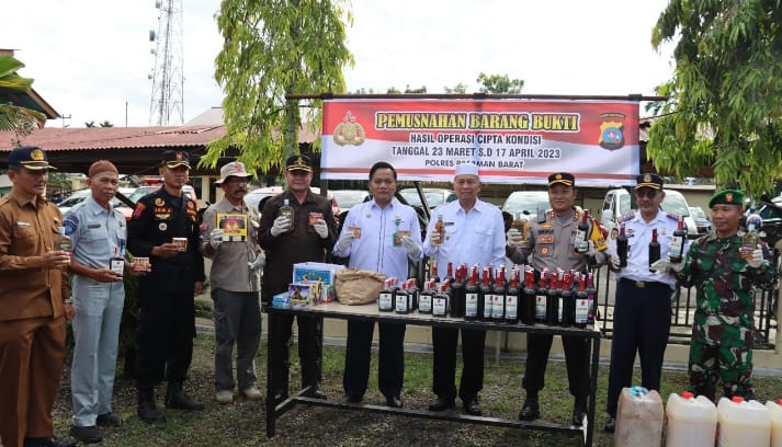 Polres Pasaman Barat Gelar Pasukan Pengamanan Lebaran 2023