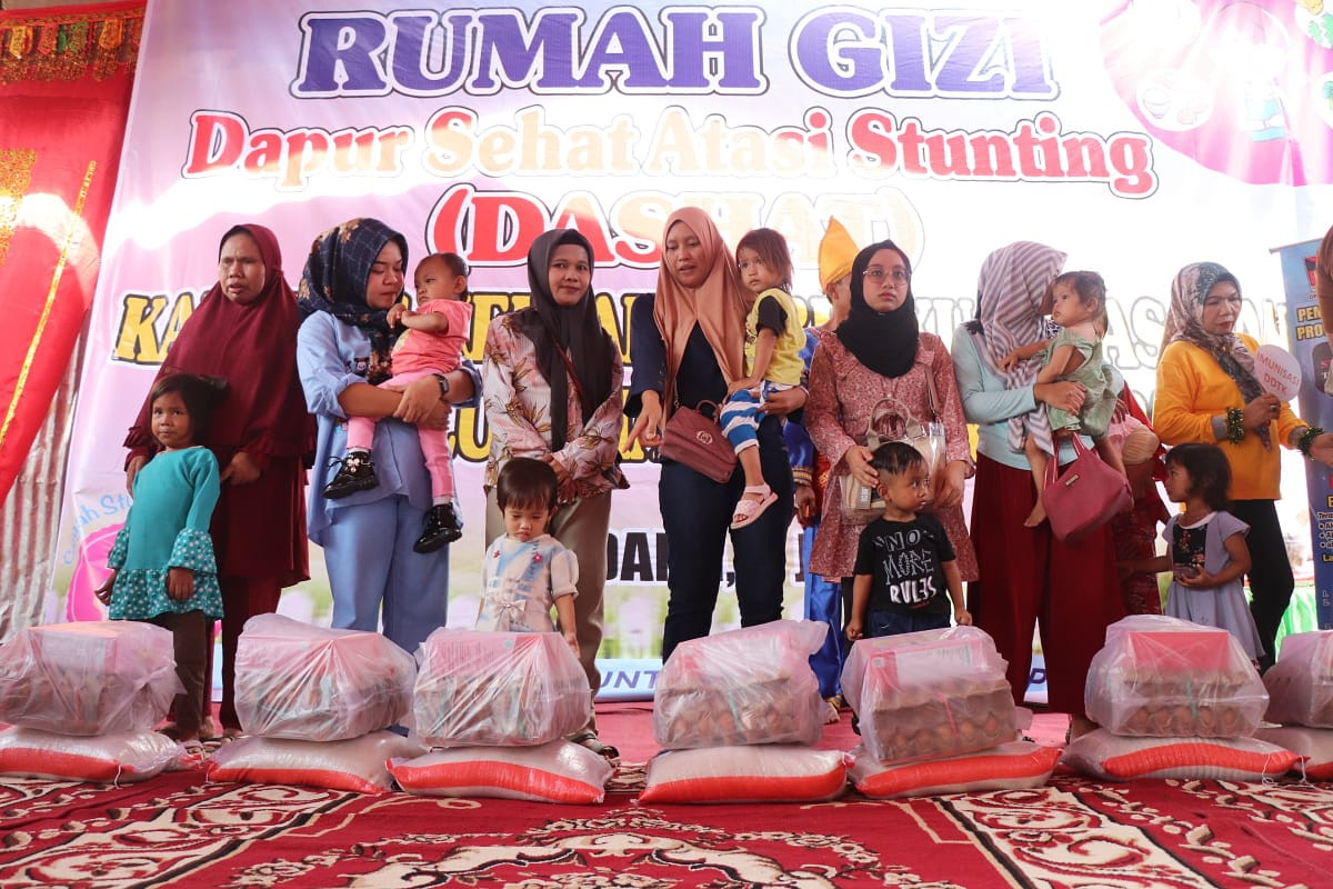 Cegah Stunting, LPM dan Kelurahan Kampung Lapai Hadirkan Rumah Gizi Dan Dapur Sehat