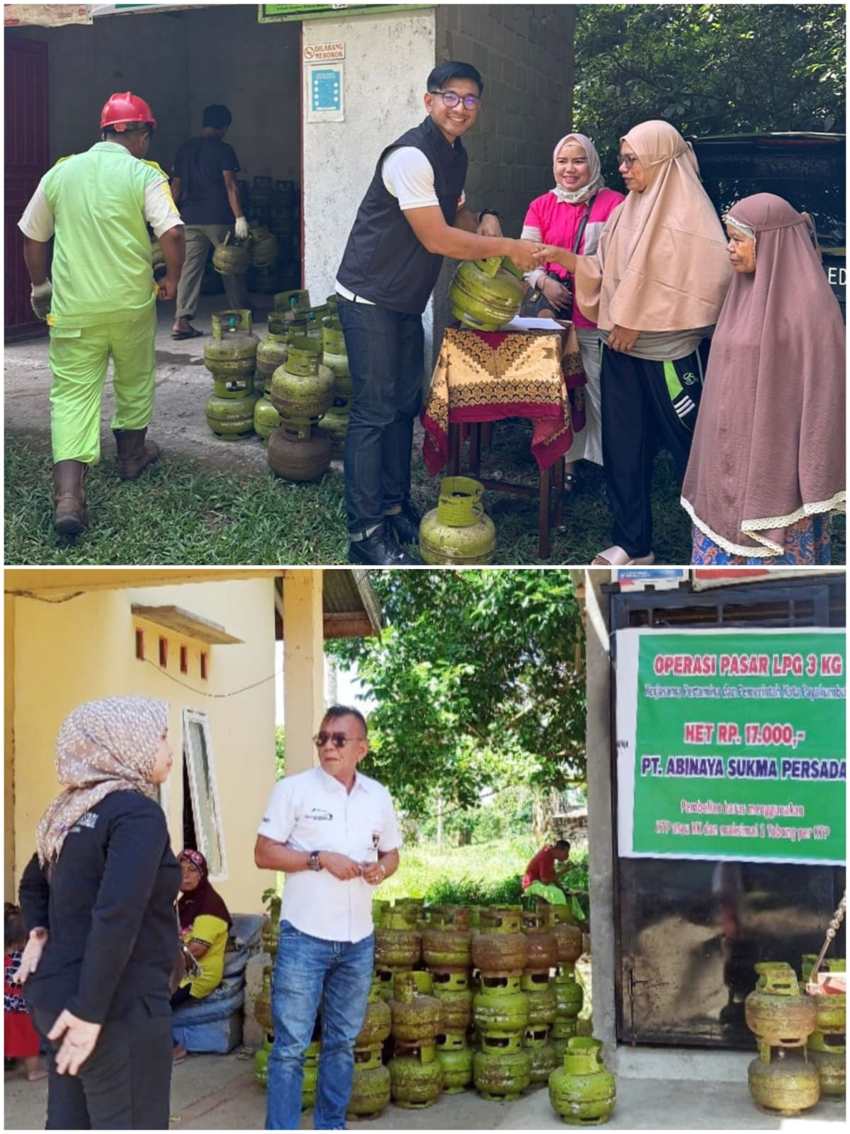 Pertamina dan Hiswana Sumbar Pastikan Pasokan Gas LPG 3  Kg Lancar 