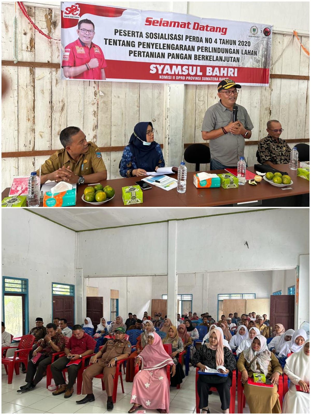Lakukan Sosper Syamsul Bahri Berharap Ketahanan Pangan Terjamin 