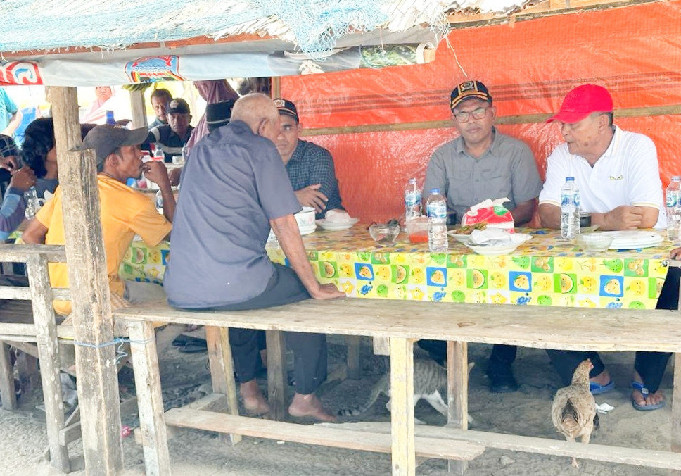 Anggota DPRD Sumbar Syamsul Bahri Dengar Keluhan Nelayan Sasak Ranah Pasisia