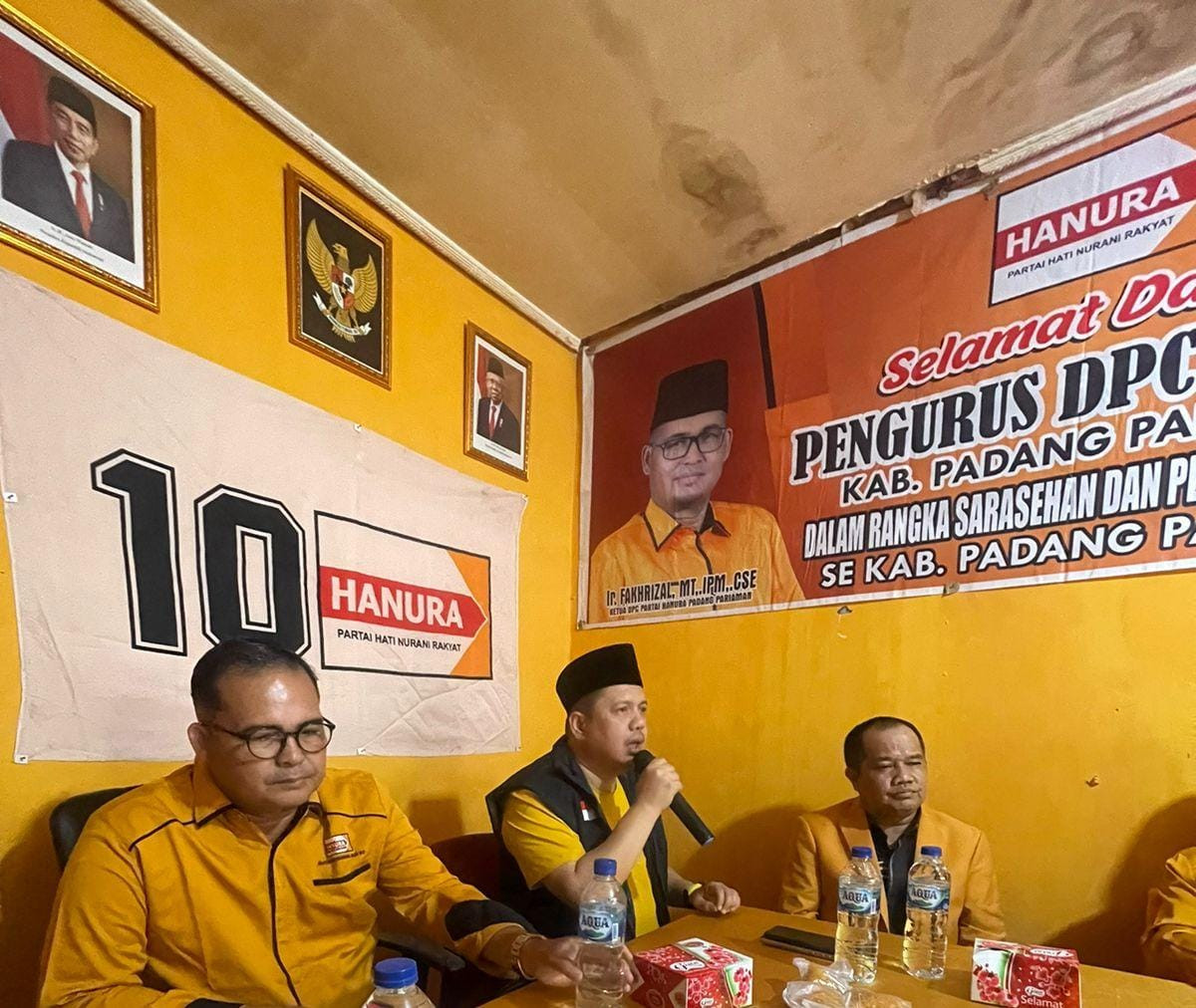 Partai Hanura Padang Pariaman Targetkan 3 Kursi