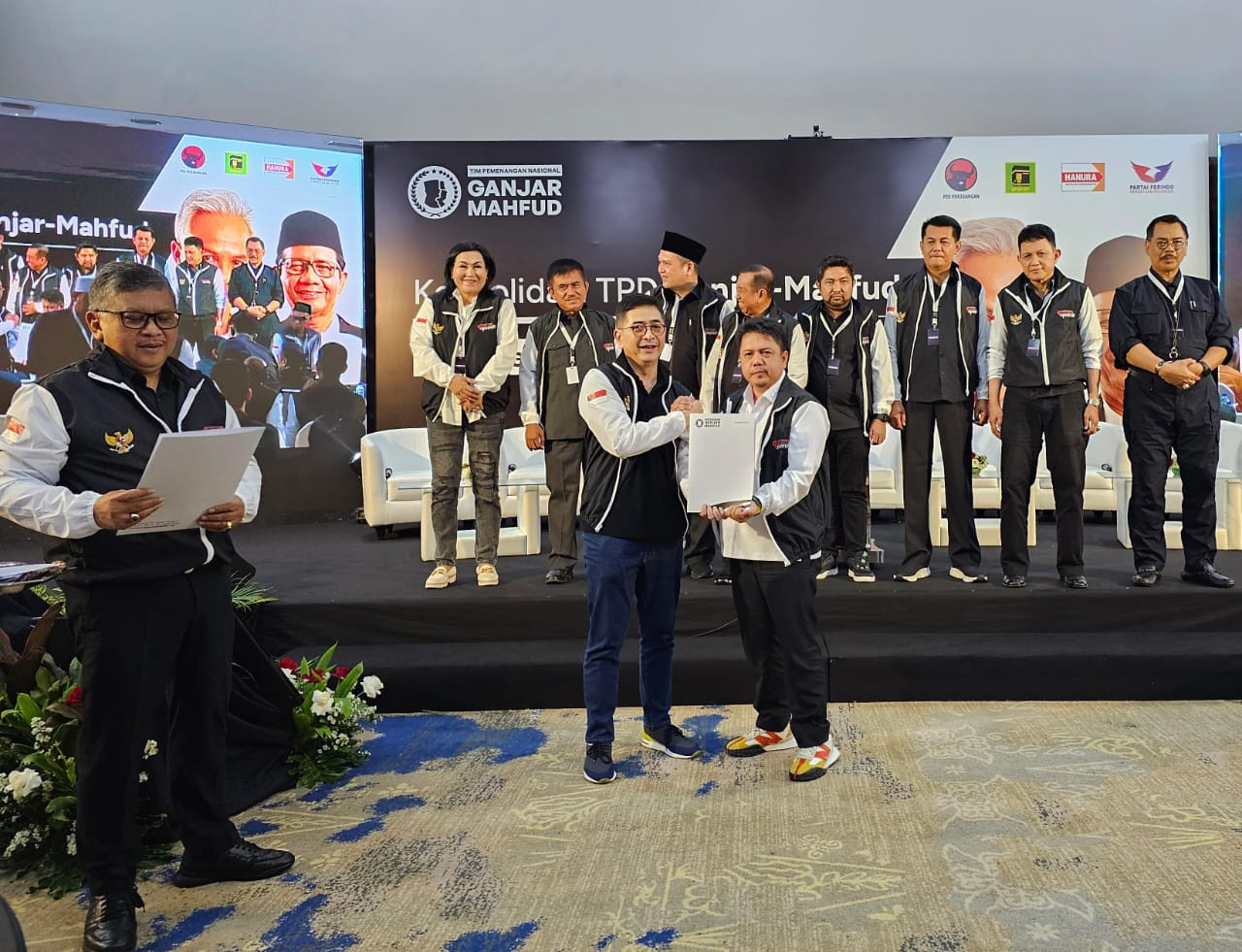 TPN Ganjar Mahfud Melakukan Konsolidasi Nasional,38 TPD Provinsi Dikukuhkan 