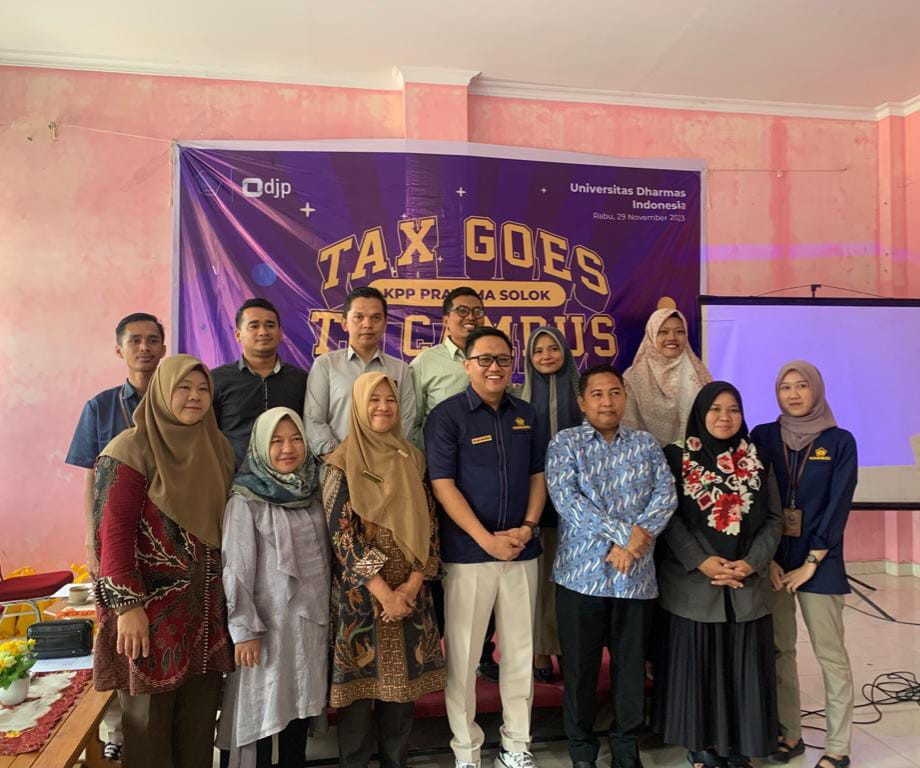 Pajak Masuk Kampus, FHEB Undhari Gelar Kuliah Umum Bersama KPP Pratama Solok