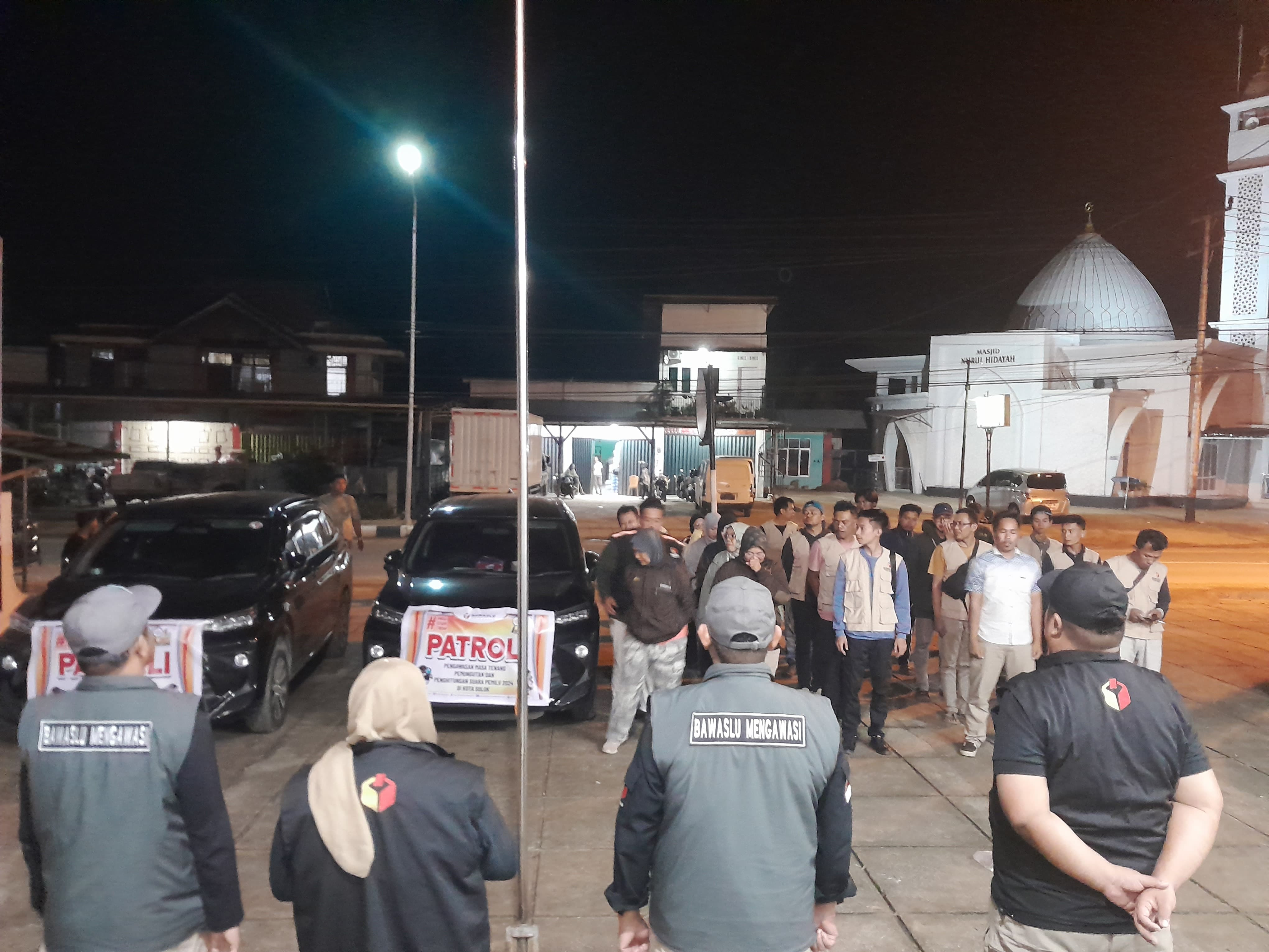 Bawaslu Kota Solok Gencar Laksanakan Patroli Pengawasan Masa Tenang 
