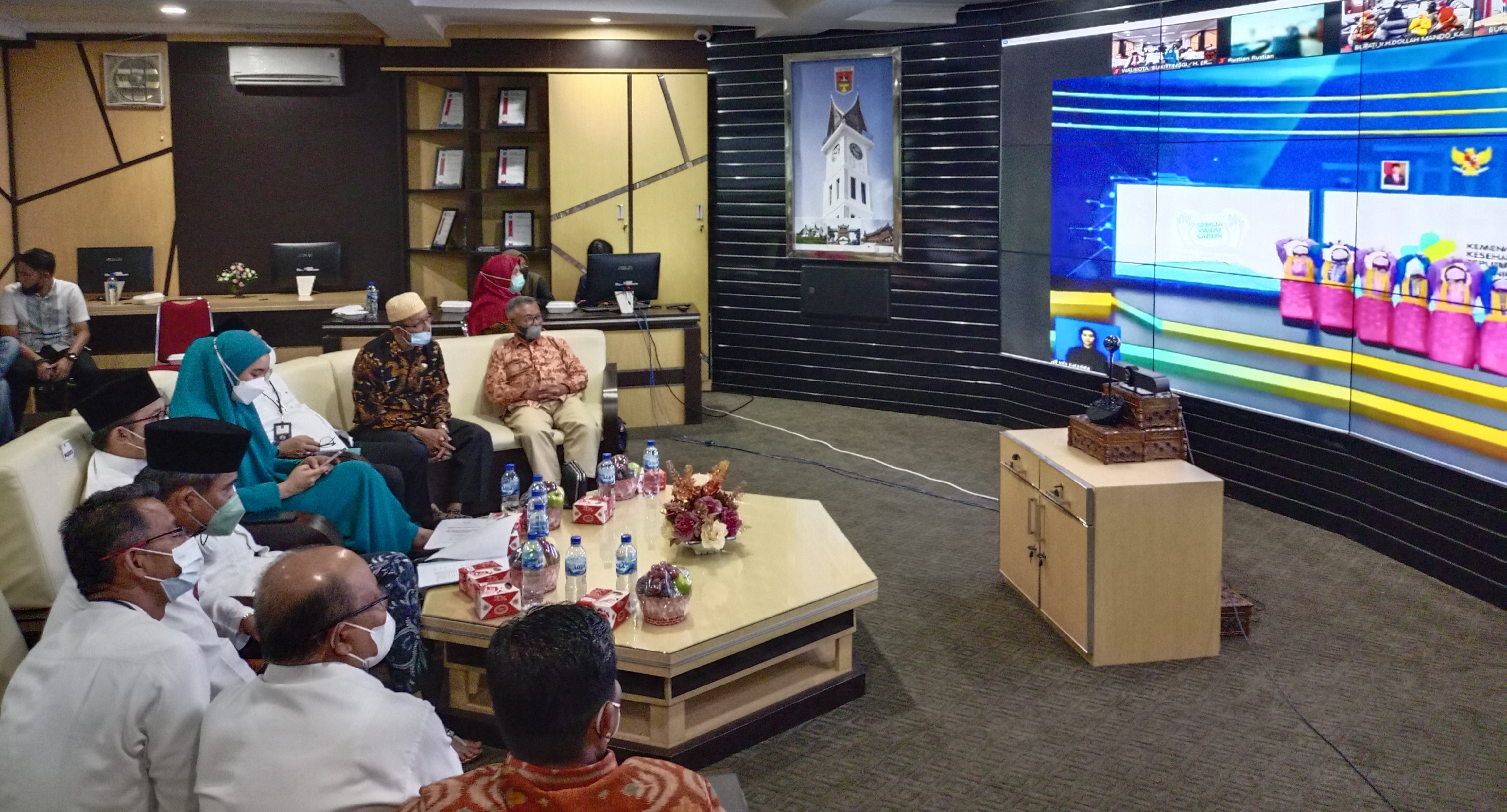 Pemko Bukittinggi Raih STBM Award Dari Kemenkes RI