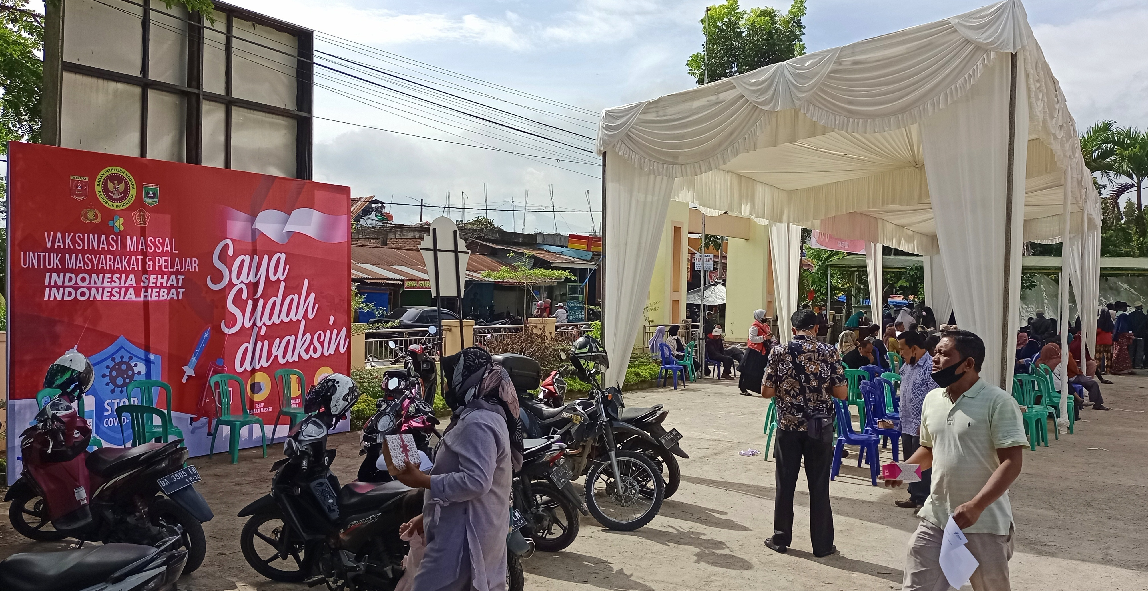 BIN Daerah Sumbar Kembali Gelar Vaksinasi Massal di Kab. Agam